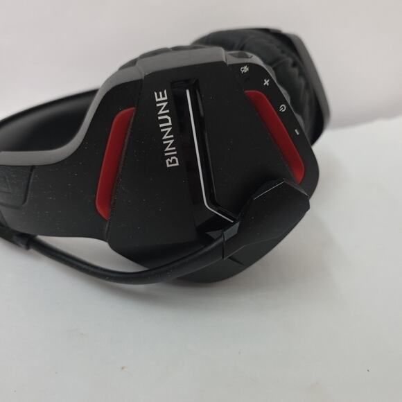 Lot Of 2 Gaming Headsets 1 Wired LVLUP And 1 Wireless Binnune Working - Picture 3 of 11